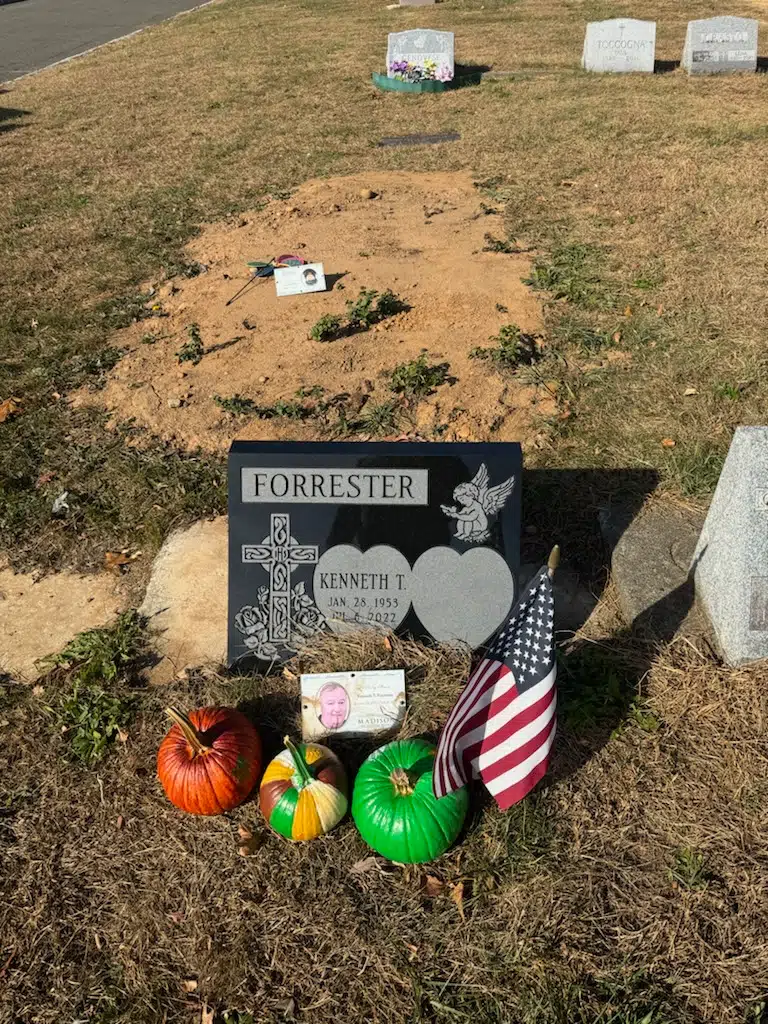 Granite Slant Headstone hand-carved by Slant Marker Guide in NJ — image 5